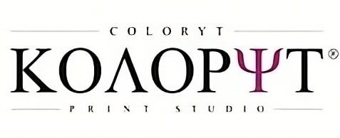 Логотип типографии Колорит coloryt